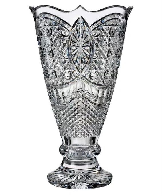 Waterford Crystal 13inch Wicker Heritage Vase