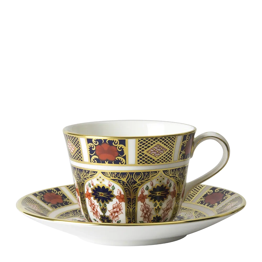 Royal Crown Derby Old Imari Breakfast Cup & Saucer (280ml)