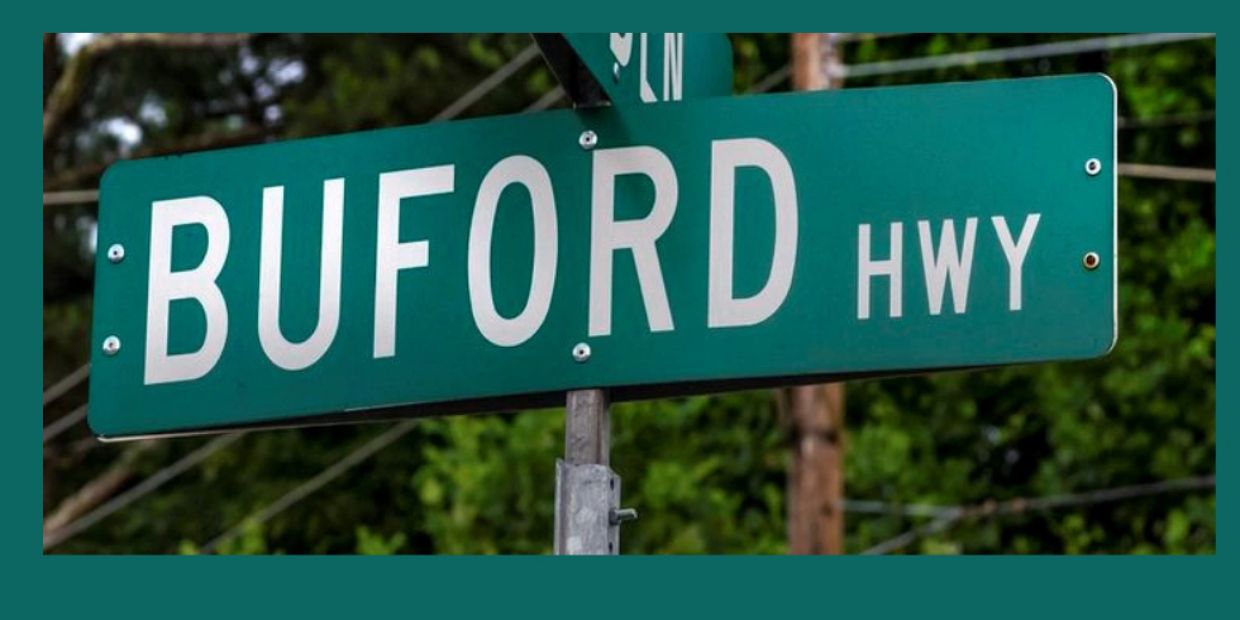 Buford Highway Street Sign