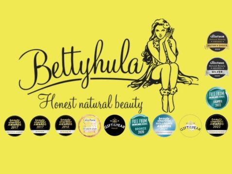 Bettyhula with multiple beauty awards at Harlow House
