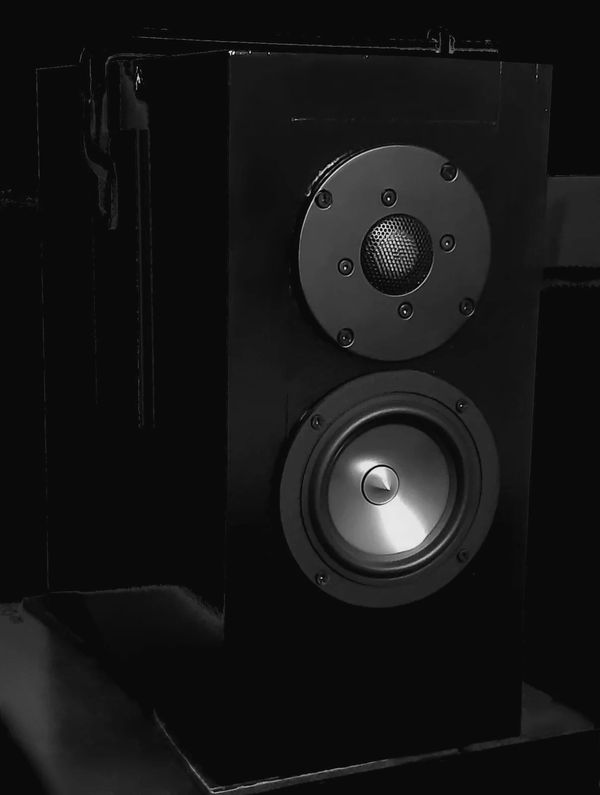 high end studio monitor prototype .⌵.