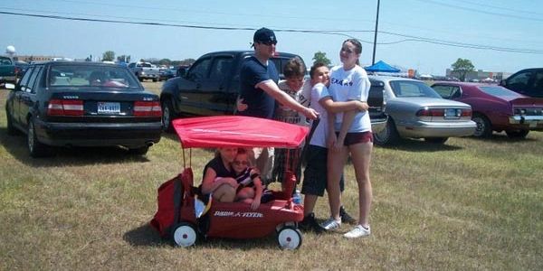 Aircraft and car show at Ellington Field, Texas.