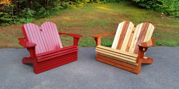 Giant Adirondack Chair at the Vermont Brewer's Festival