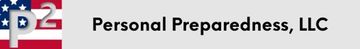 A banner logo that says Personal Preparedness LLC and US flag in the left corner with P 2.