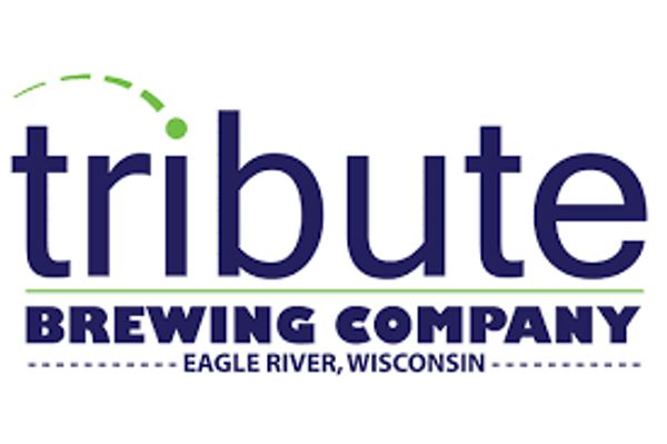 Logo of Tribute Brewing Company from Eagle River, Wisconsin.