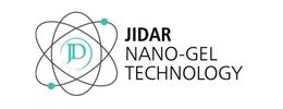 JIDAR Nano-Gel Technology logo with atomic design.