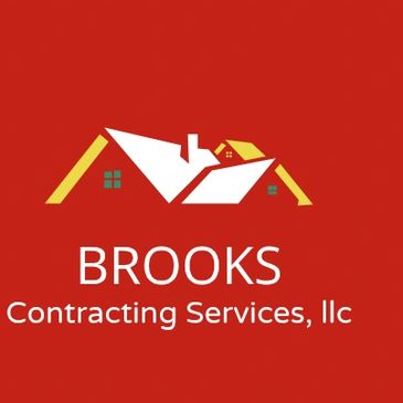 A business card listing Brooks Contracting Services