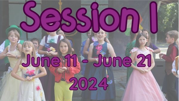 Children dressed in costumes for Session 1 from June 11 to June 21, 2024.