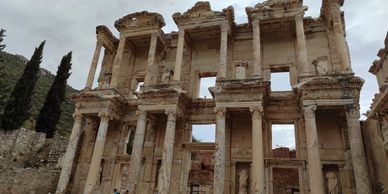 Biblioteca Celsus Efeso Viagem a Turquia