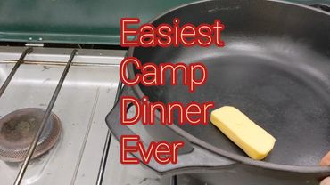Easy camping meals, healthy, Coleman stove, camp stove, overland