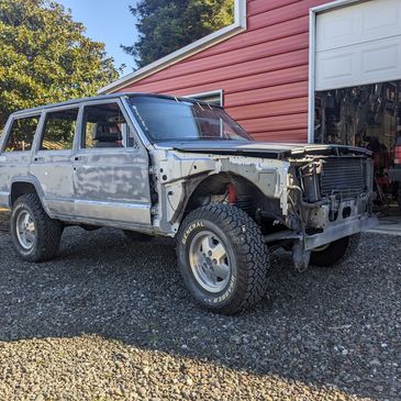 1989 Jeep XJ paint and body