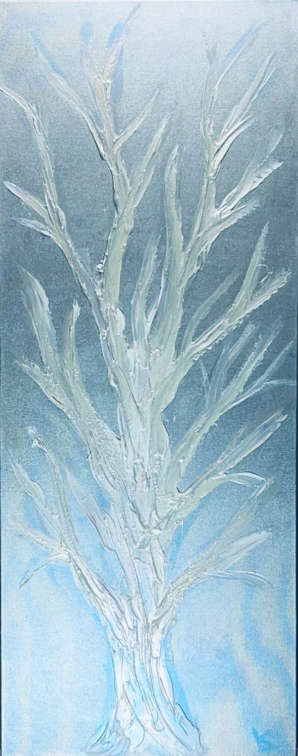 ice tree acrylic on canvas