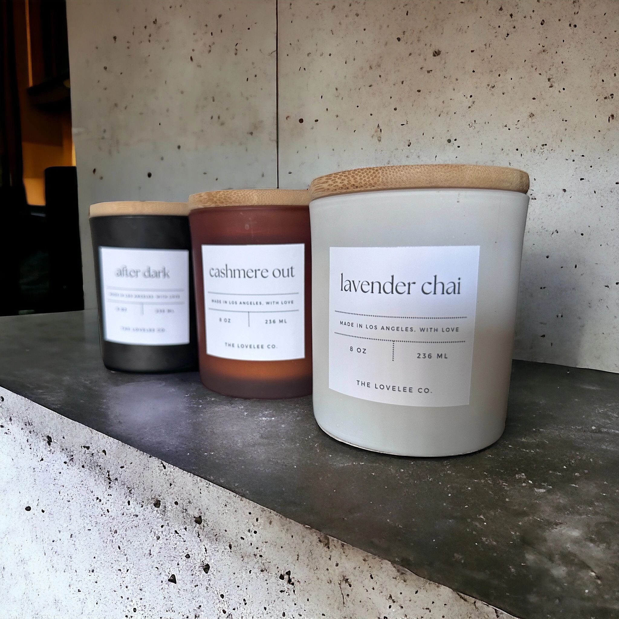 Personalised Candles The Lovelee Co