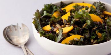 massaged kale salad