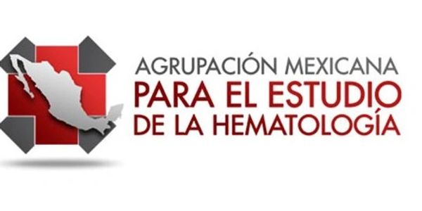 Logo Agrupación Mexicana para el estudio de la hematología 