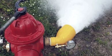 Fire hydrant diffuser 
