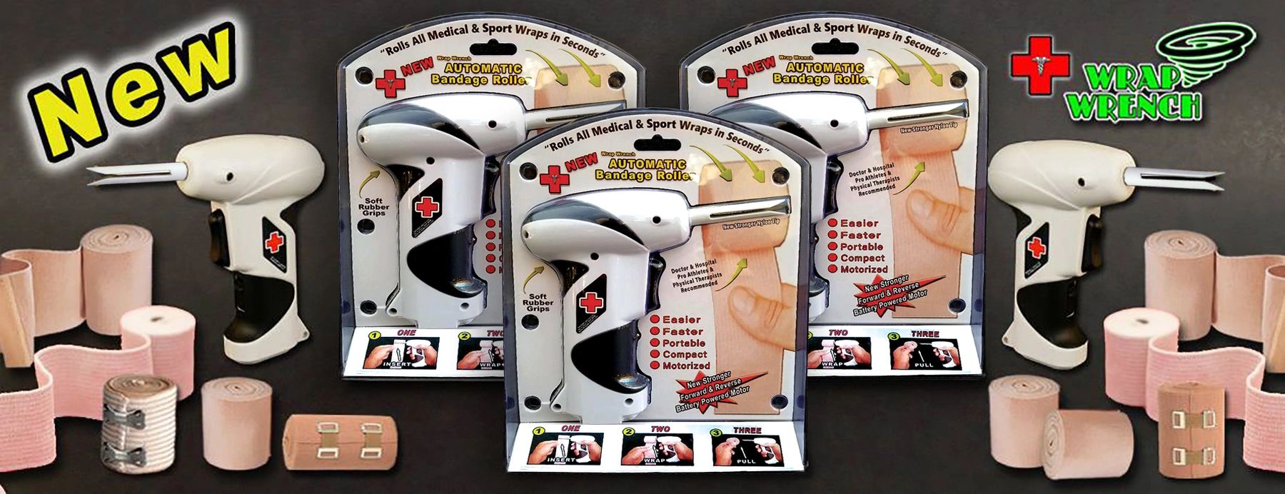 Bandage Roller Wrap Wrench