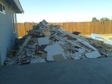 We were the only junk removal company in the High Desert that would accept this job.  