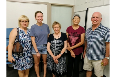 English as a Second Language Classes in Brisbane - teachers and students.