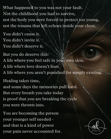 Fine art digital artwork exploring survival, healing and reclaiming your worth after trauma.