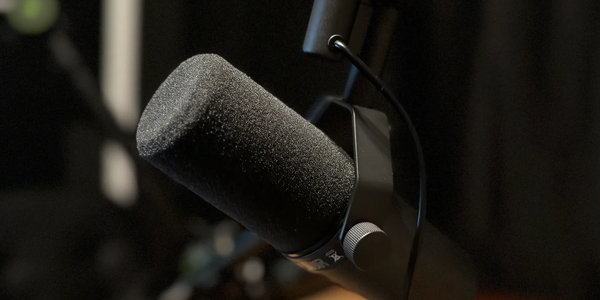 a microphone to record and amplify your voice.