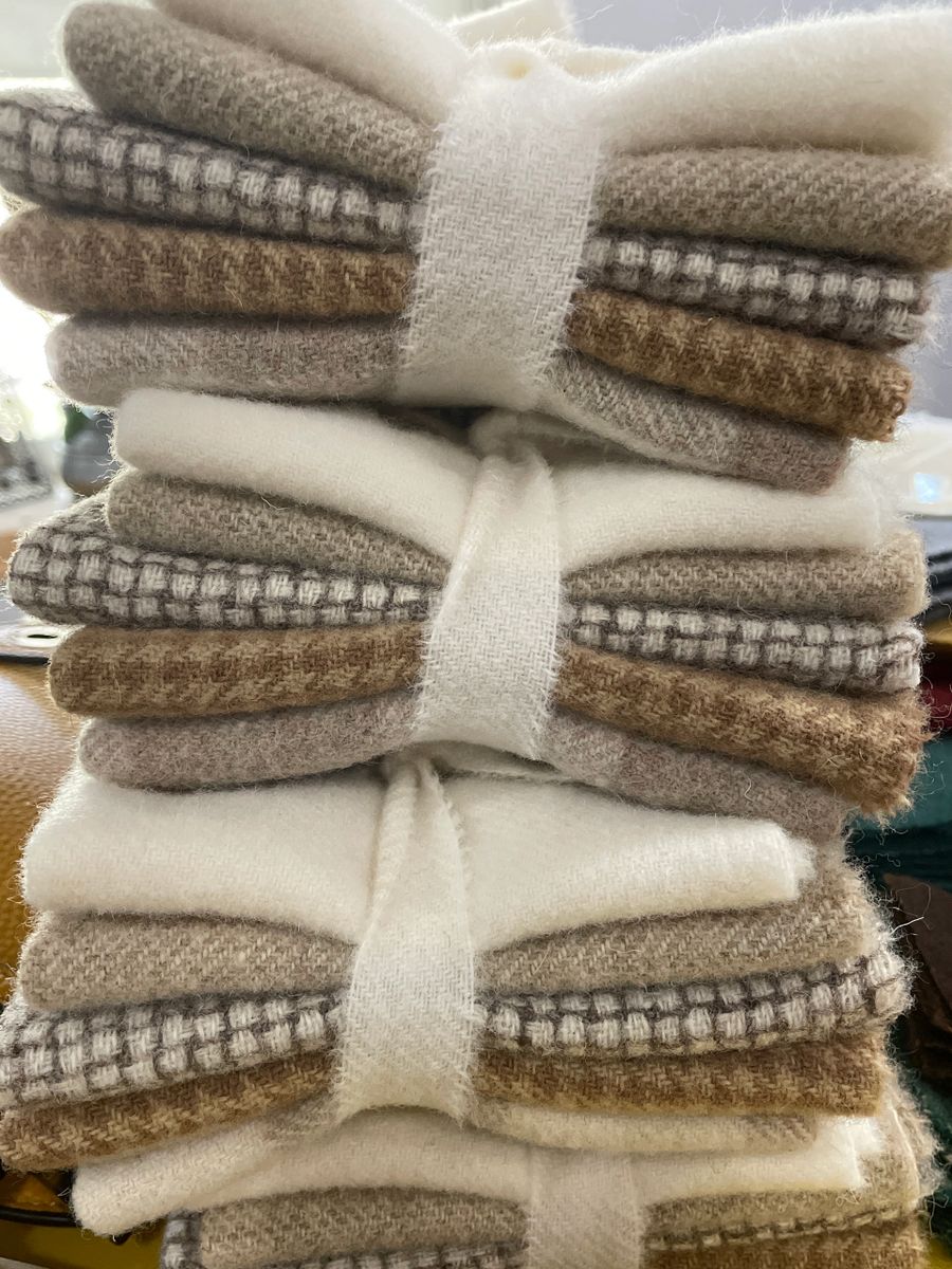 Winter Wheat wool bundle