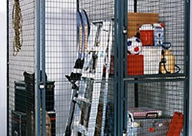 Wire Mesh Storage Locker