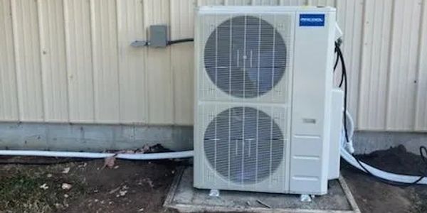 The MrCool Central Ducted Hyper Heat cold climate heat pump is engineered to heat your home