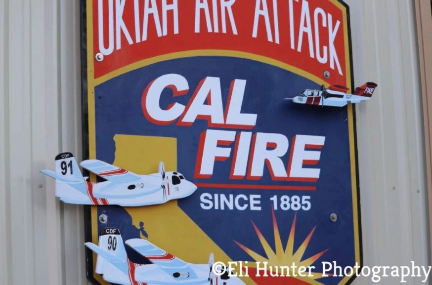 Cal Fire's "Ukiah" Air Attack base
