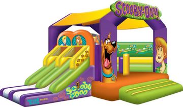 scooby doo inflatable bounce house slide