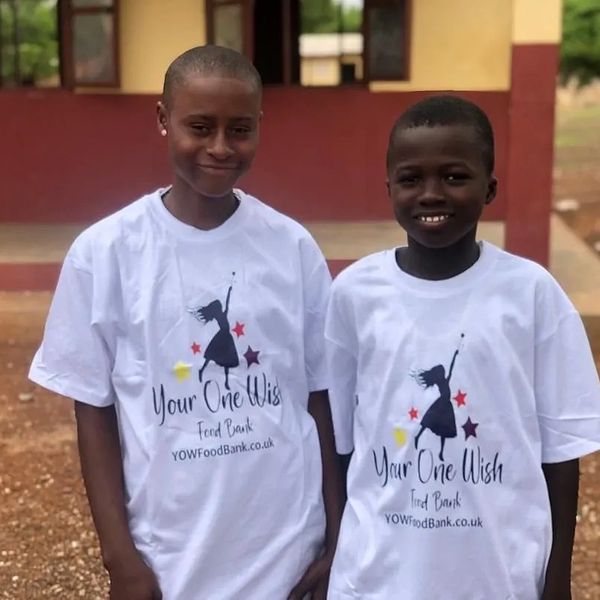 Children from Bagri Junction Junior High School, in Lawra, Ghana.