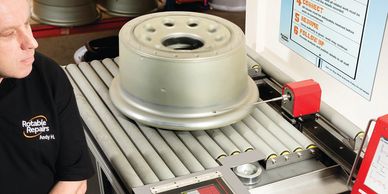 VeeScan Eddy Current Wheel Inspection System