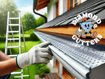 Installing gutter guards prevents clogs. Diamond Gutters serves Washington, D.C., Maryland, Virginia