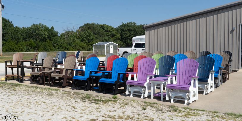 Polywood outdoor furniture. Amish made in missouri