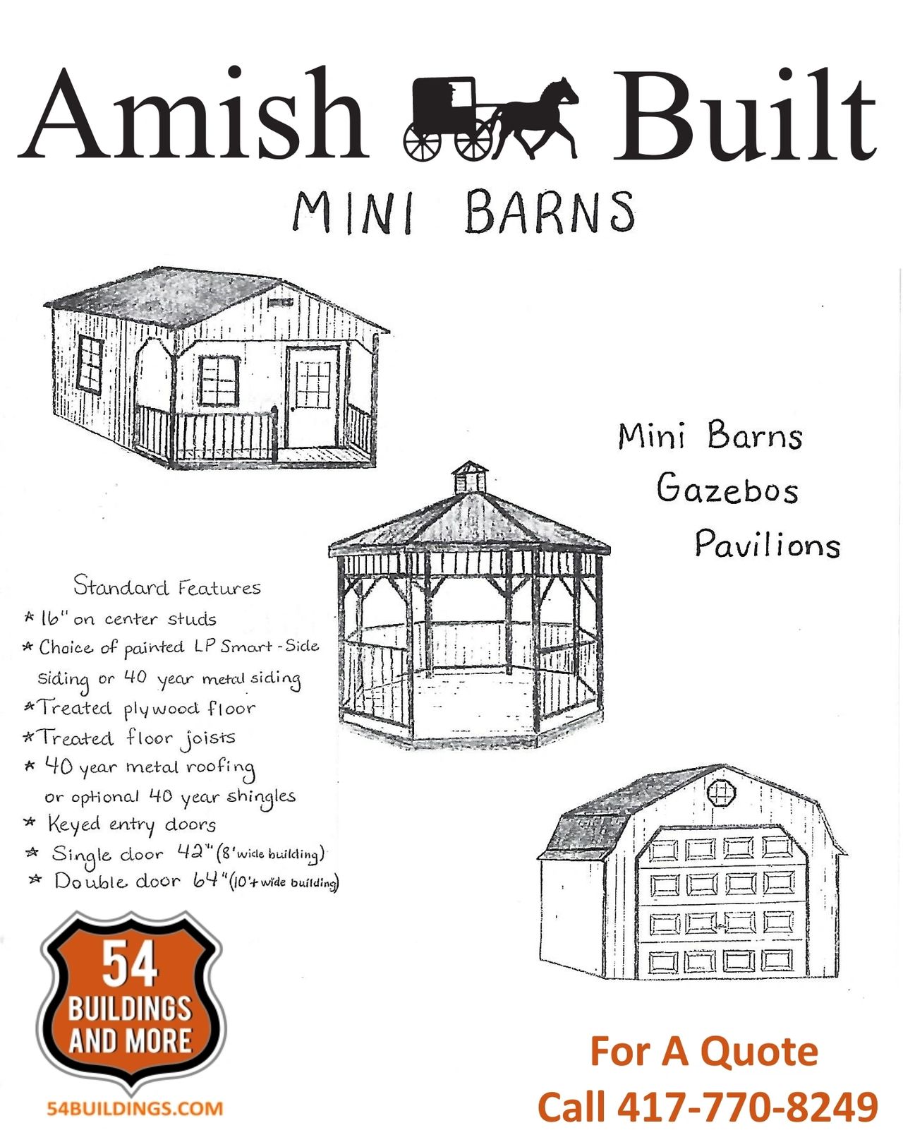 New Amish Built Buildings