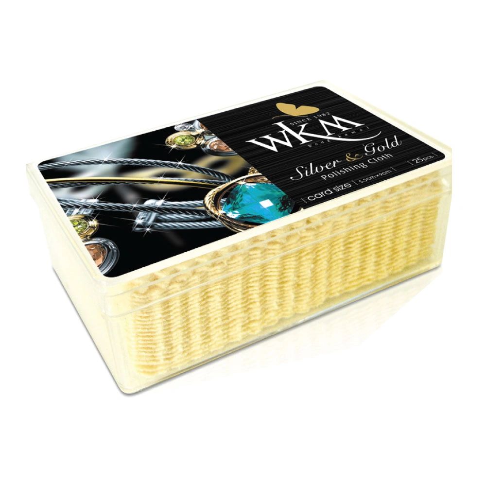 WKM Silver & Gold Polishing Cloth