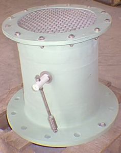 Fiberglass damper