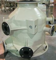 Fiberglass FRP tanks, stacks and scrubbers