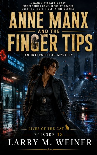 Book cover of Anne Manx and the Finger Tips by Larry M. Weiner.