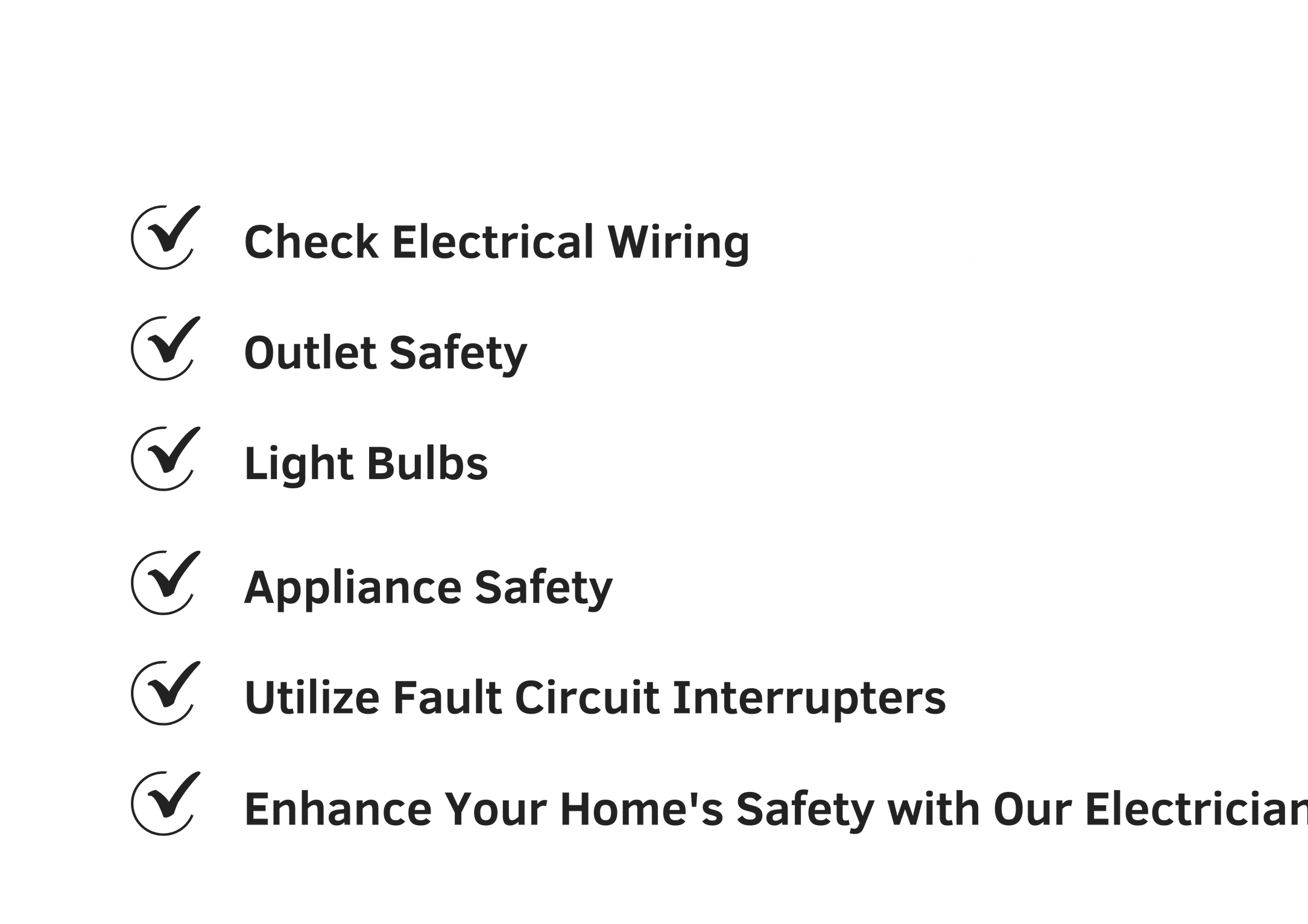 Electrical Safety Checklist