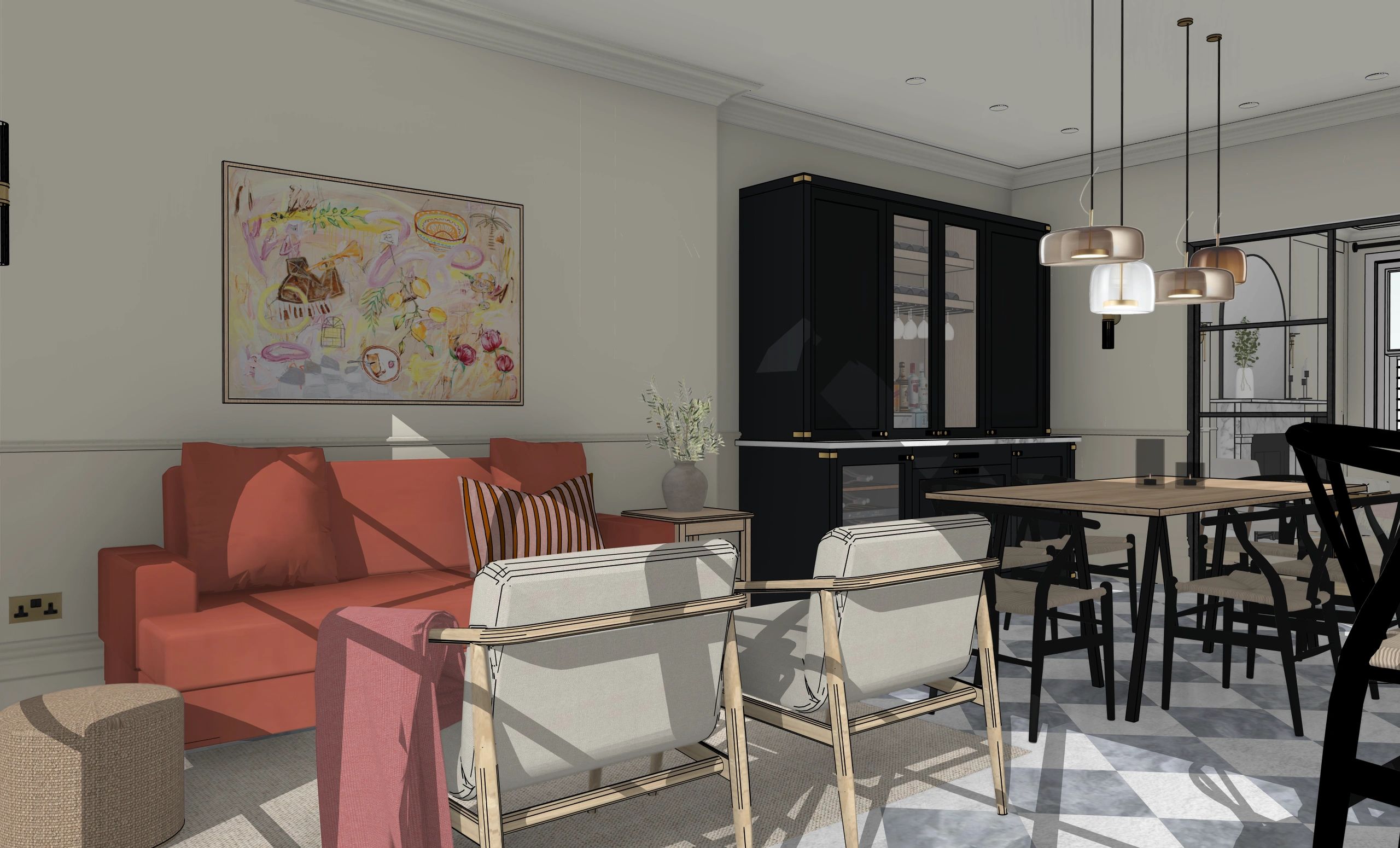 Queens Road Project Page Render