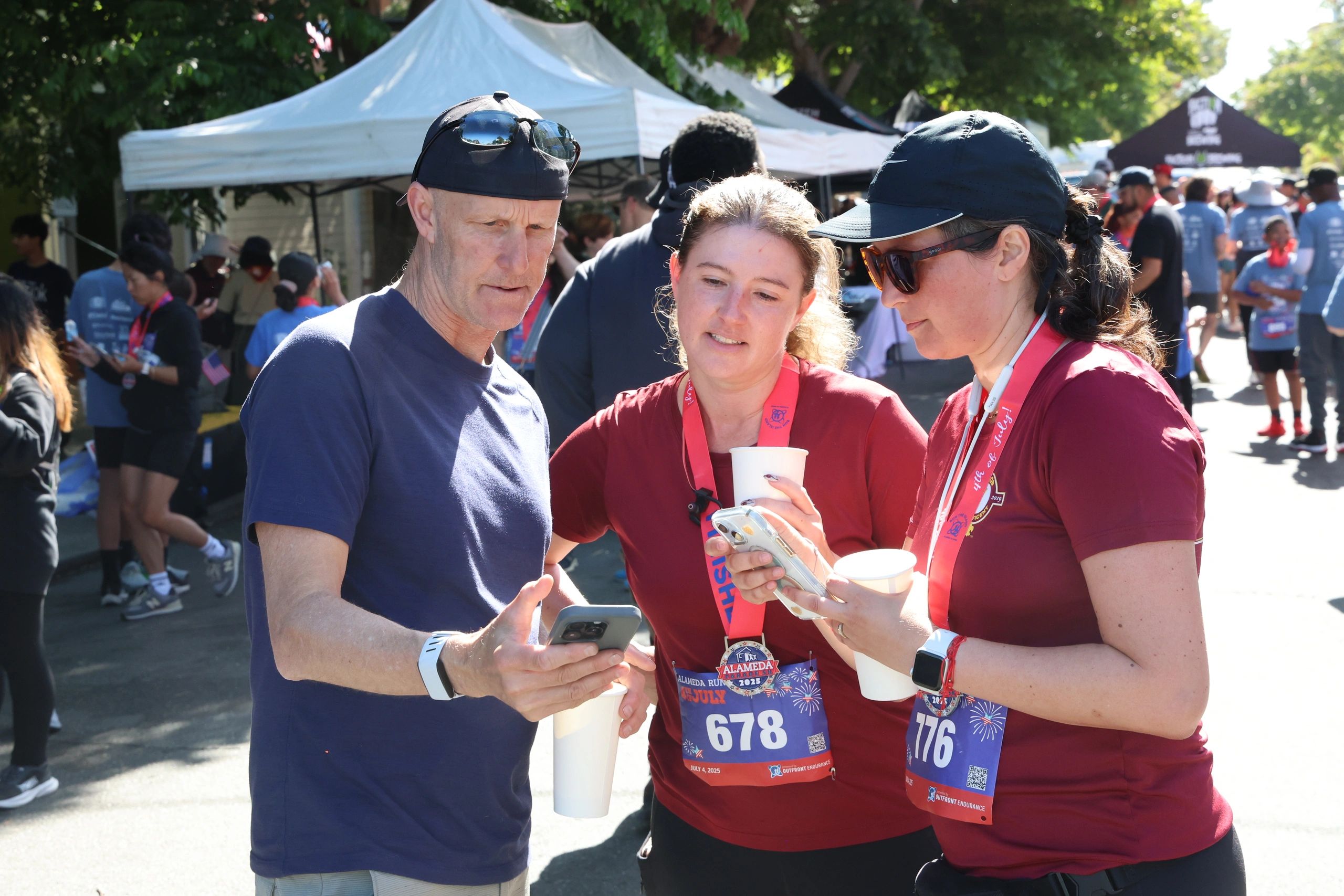 Runners at Alameda Point