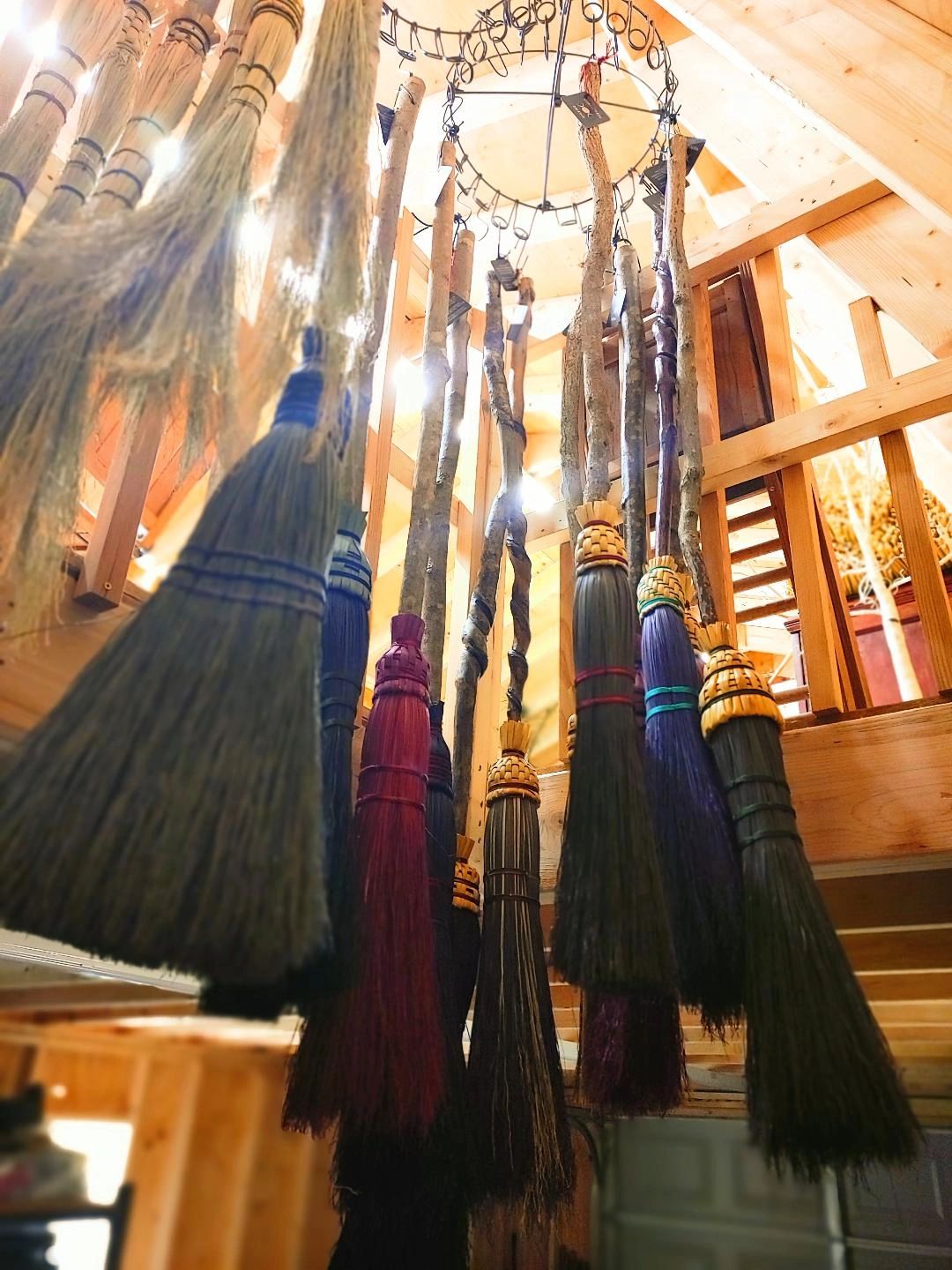 Real Witch's Broom /Little Altar Broom, 30 inch Mini Witch / Baby Broom /  Hallow