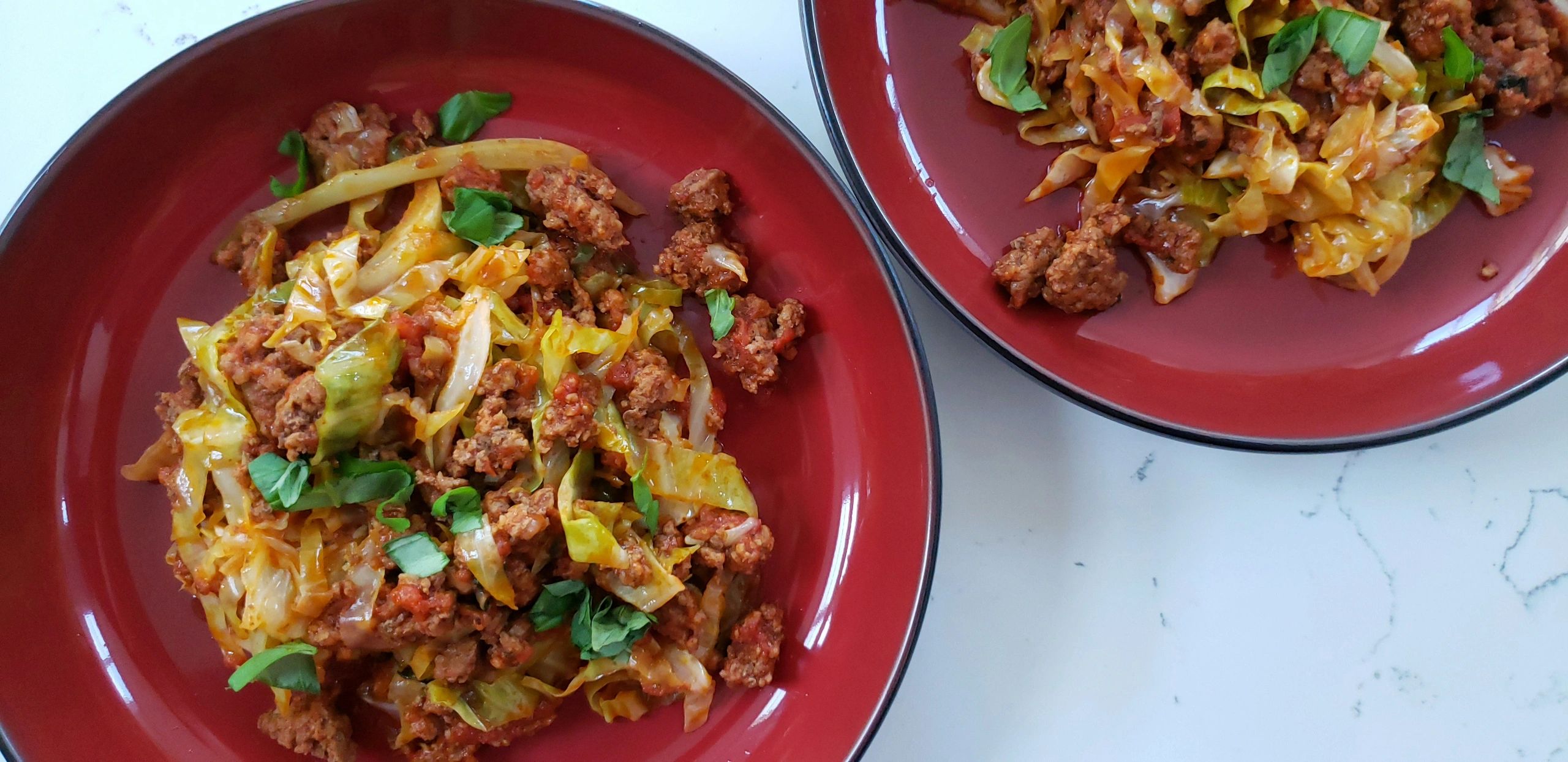 Keto Italian Beef with Cabbage Noodles