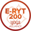 Yoga Alliance Logo For Registered E-RYT 200 Yoga Instructor
