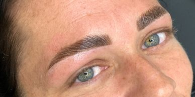 Wax and shape, brow lamination