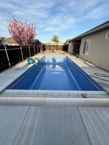 Liner over our ICF Pool
Build 