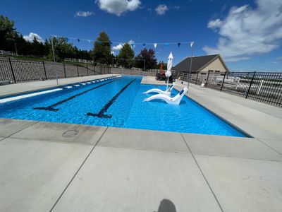 Custom Lap Pool that takes your breath away
