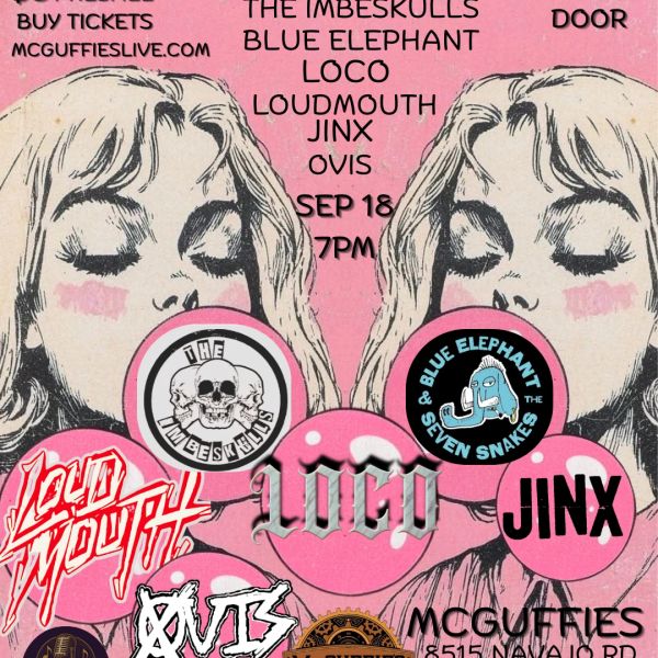 SEPT 18 PUNK ROCK SHOW