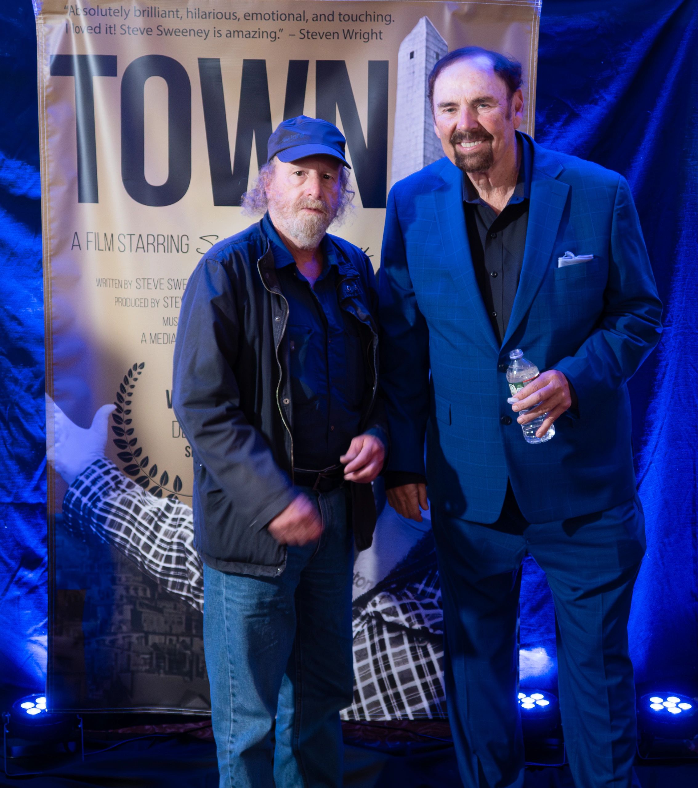 With the legend Steven Wright